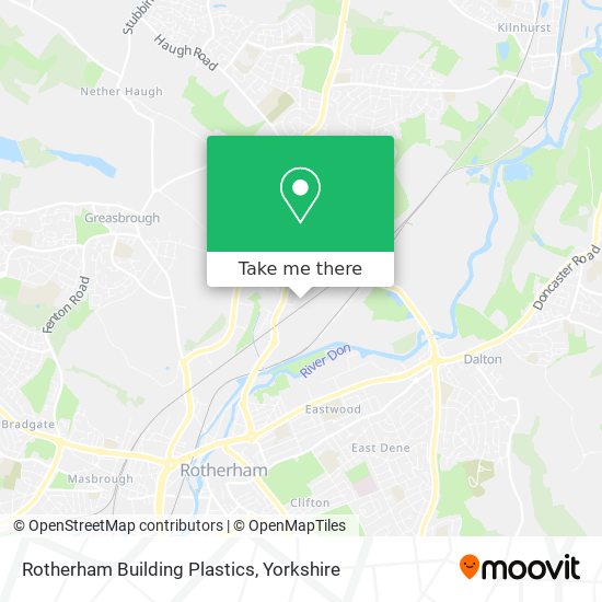 Rotherham Building Plastics map