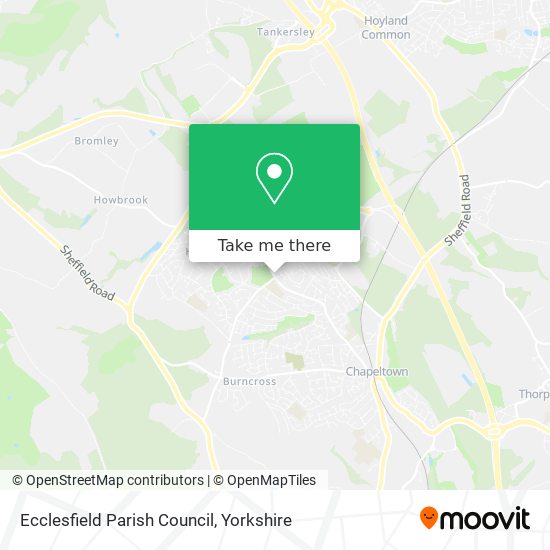 Ecclesfield Parish Council map