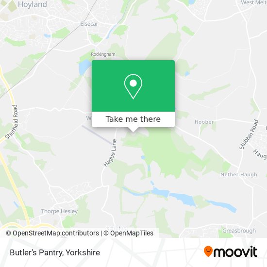 Butler's Pantry map
