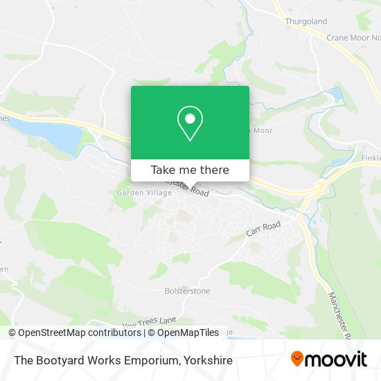 The Bootyard Works Emporium map