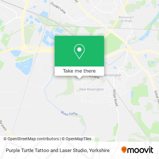 Purple Turtle Tattoo and Laser Studio map