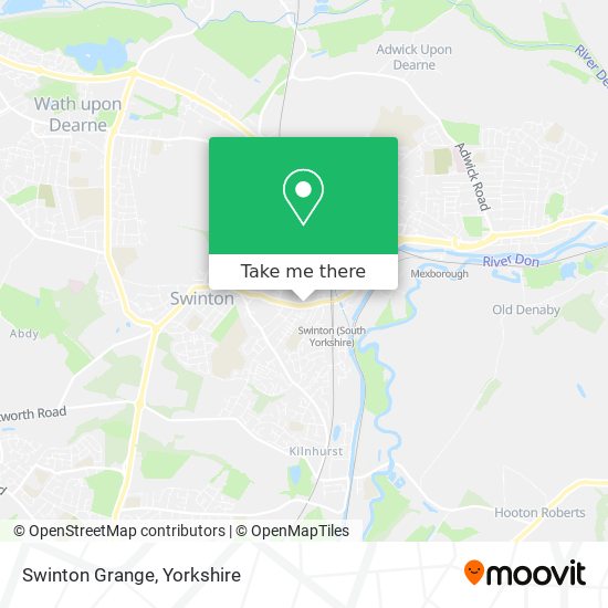 Swinton Grange map
