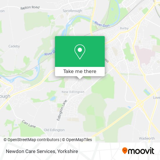 Newdon Care Services map