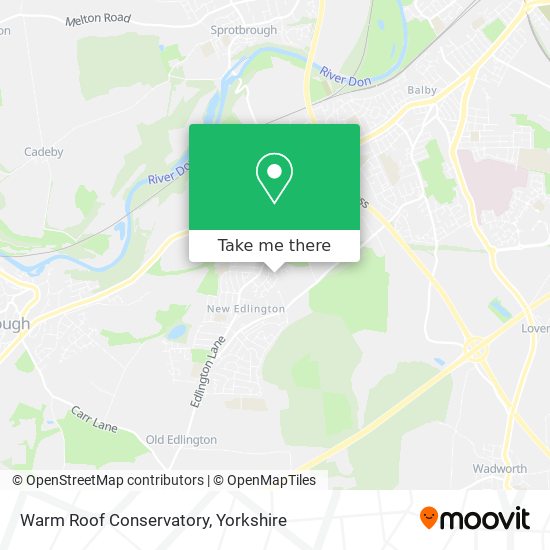 Warm Roof Conservatory map