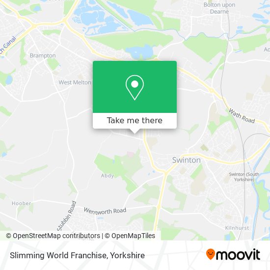 Slimming World Franchise map
