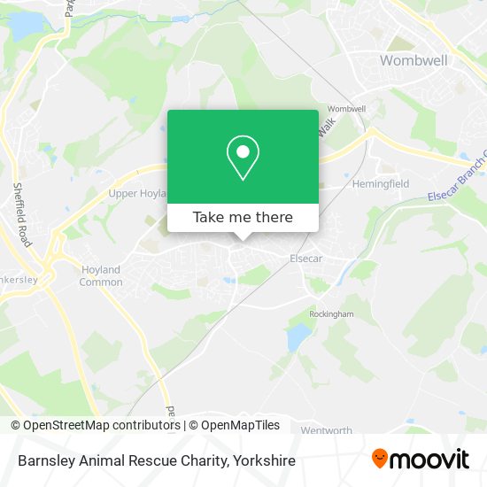 Barnsley Animal Rescue Charity map