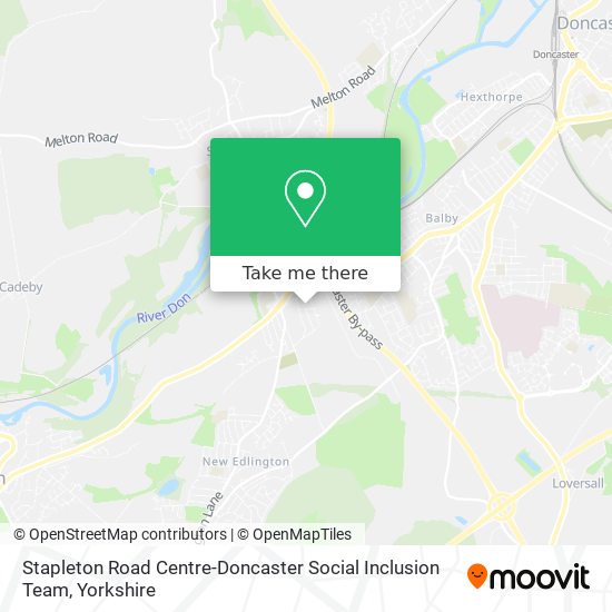 Stapleton Road Centre-Doncaster Social Inclusion Team map