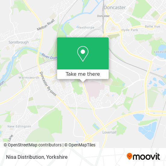 Nisa Distribution map