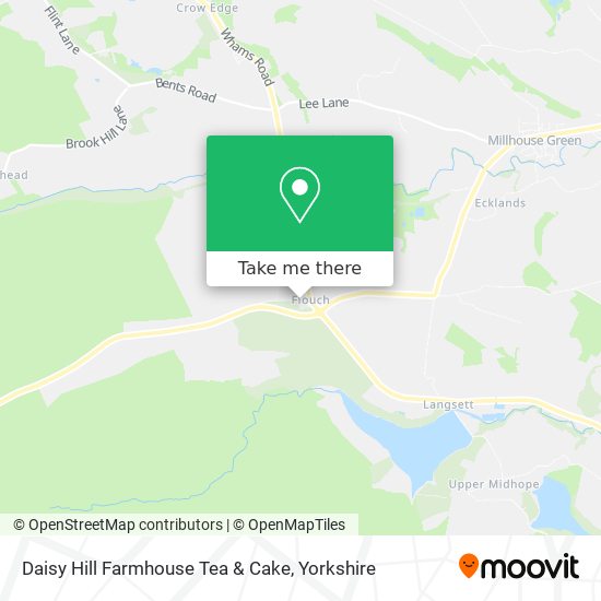 Daisy Hill Farmhouse Tea & Cake map