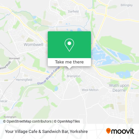 Your Village Cafe & Sandwich Bar map