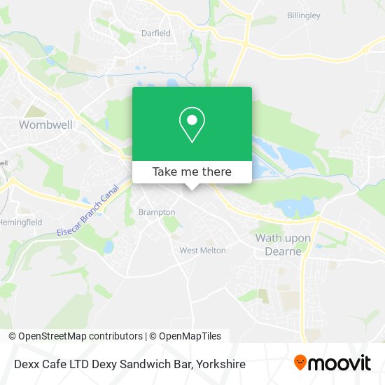 Dexx Cafe LTD Dexy Sandwich Bar map