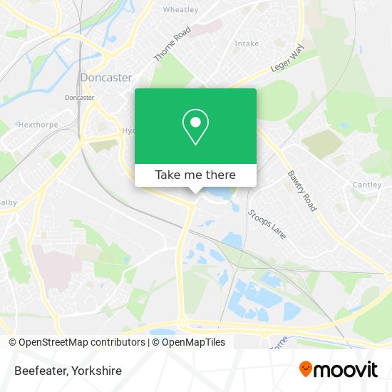 Beefeater map