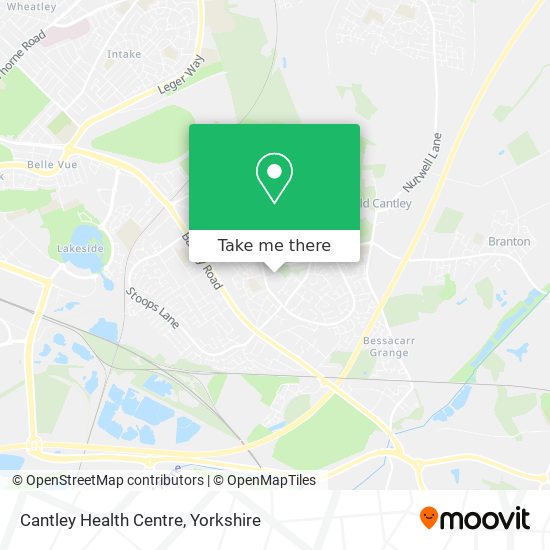 Cantley Health Centre map