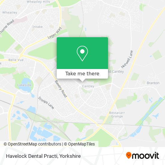 Havelock Dental Practi map