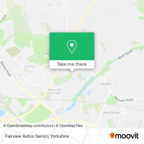 Fairview Autos Servici map