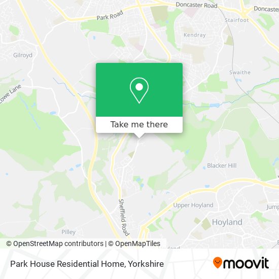 Park House Residential Home map