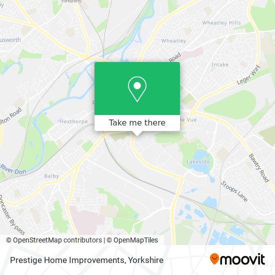 Prestige Home Improvements map