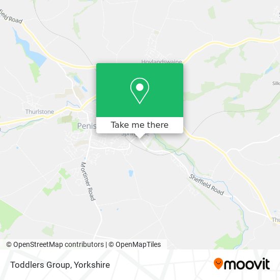 Toddlers Group map