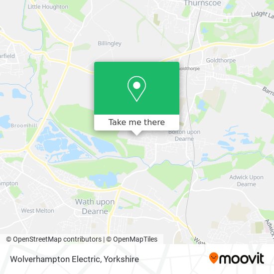 Wolverhampton Electric map