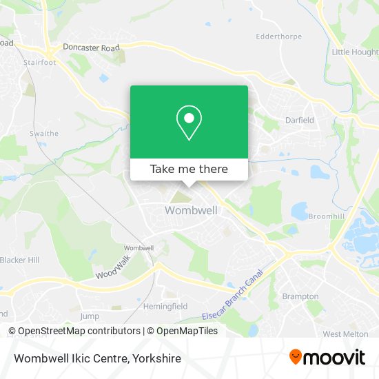 Wombwell Ikic Centre map