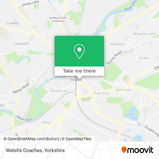 Welsh's Coaches map
