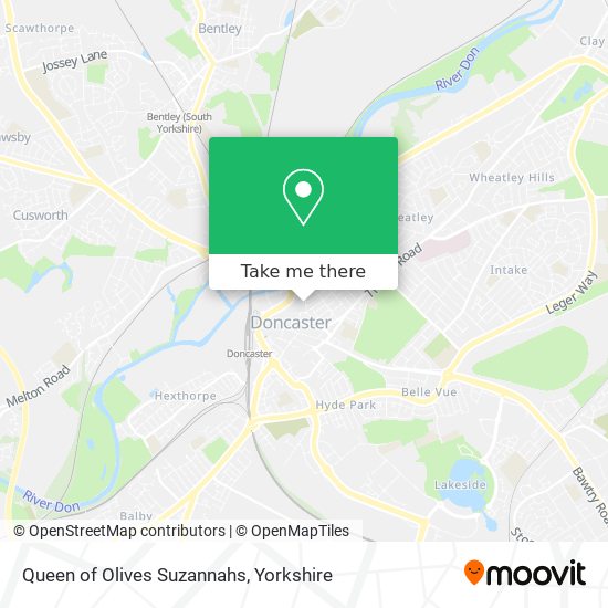 Queen of Olives Suzannahs map