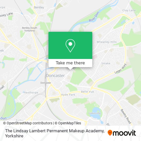 The Lindsay Lambert Permanent Makeup Academy map