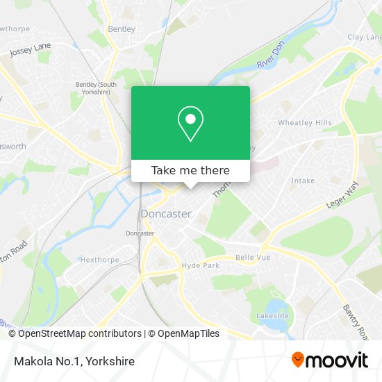 Makola No.1 map