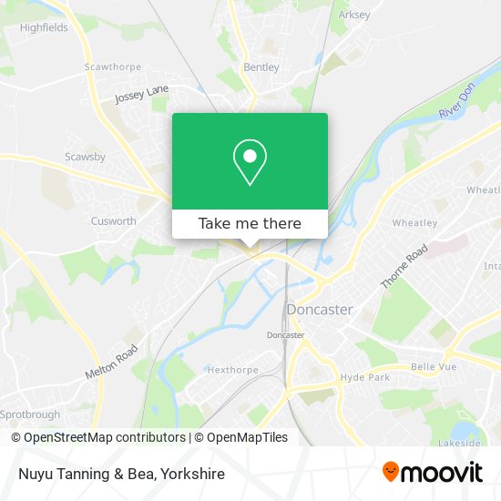 Nuyu Tanning & Bea map