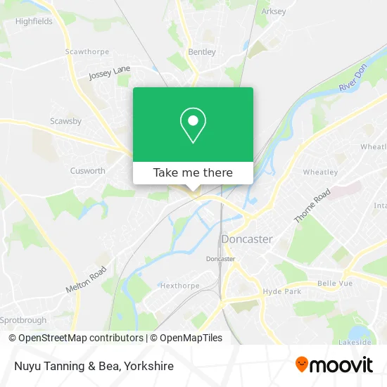 Nuyu Tanning & Bea map