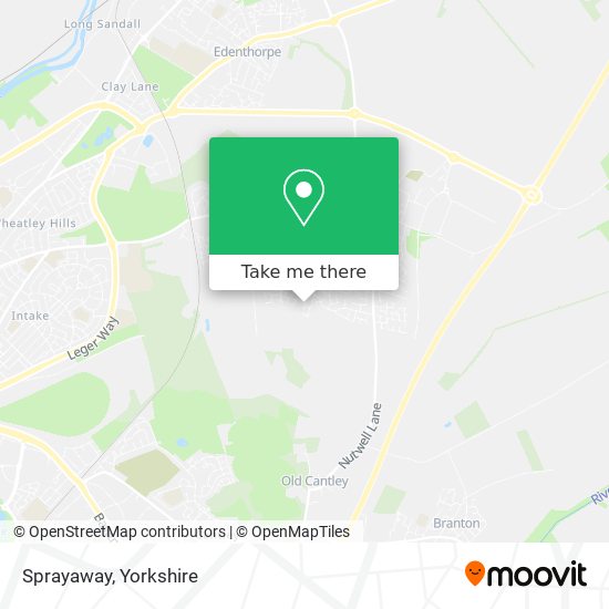 Sprayaway map
