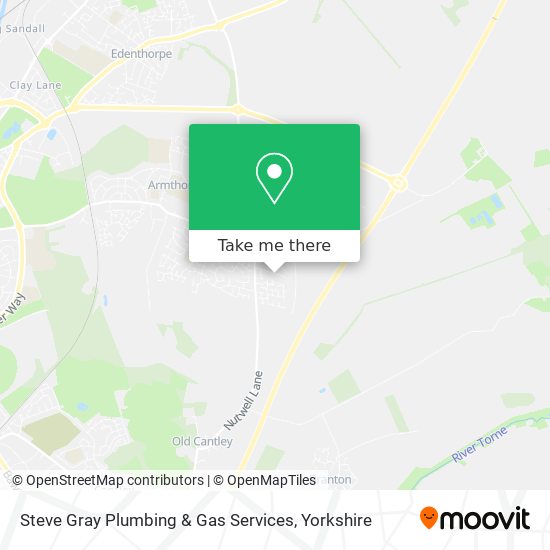 Steve Gray Plumbing & Gas Services map