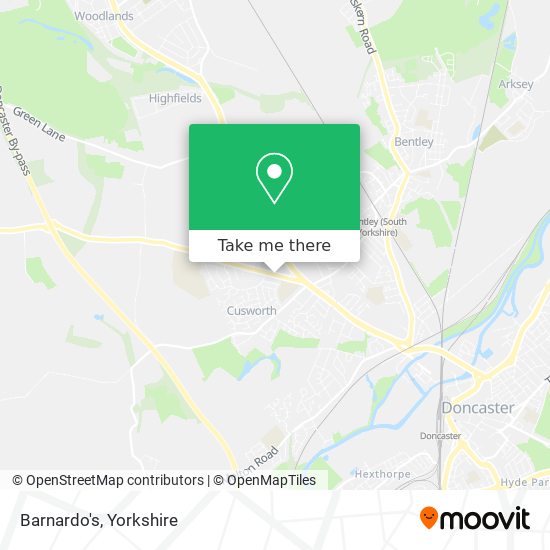Barnardo's map