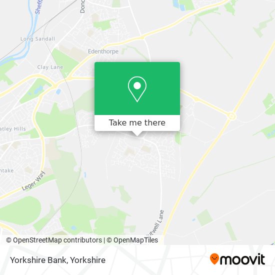 Yorkshire Bank map
