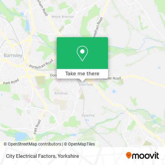 City Electrical Factors map