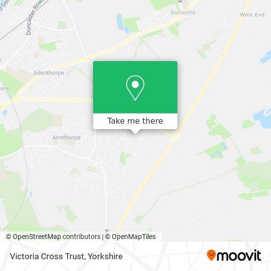 Victoria Cross Trust map