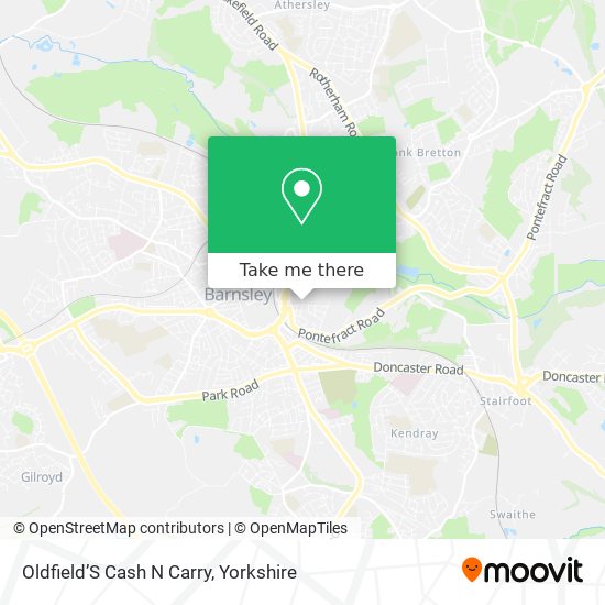 Oldfield’S Cash N Carry map