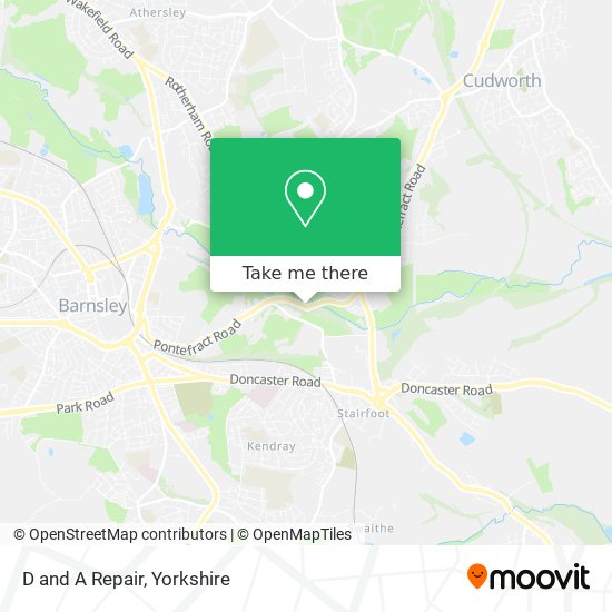 D and A Repair map