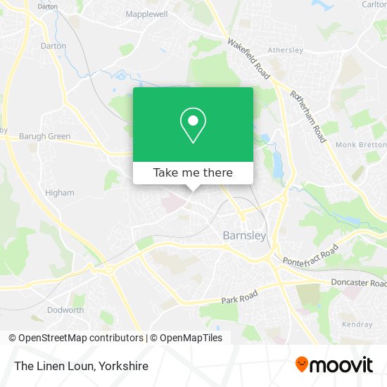 The Linen Loun map