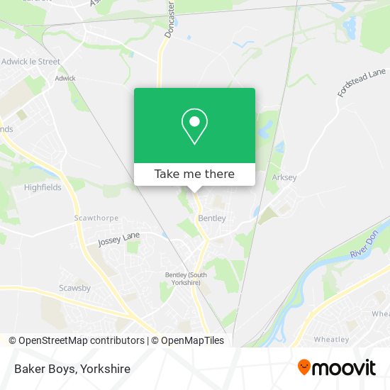 Baker Boys map