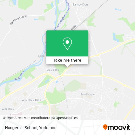 Hungerhill School map