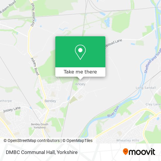 DMBC Communal Hall map