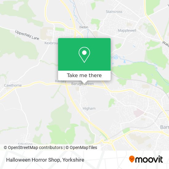 Halloween Horror Shop map