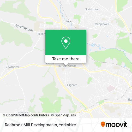Redbrook Mill Developments map