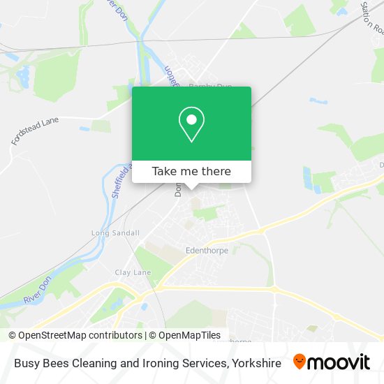 Busy Bees Cleaning and Ironing Services map