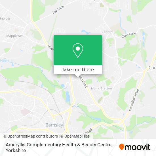 Amaryllis Complementary Health & Beauty Centre map