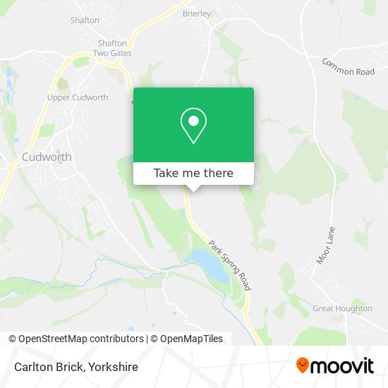 Carlton Brick map