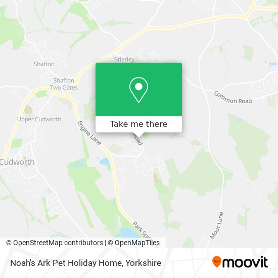 Noah's Ark Pet Holiday Home map