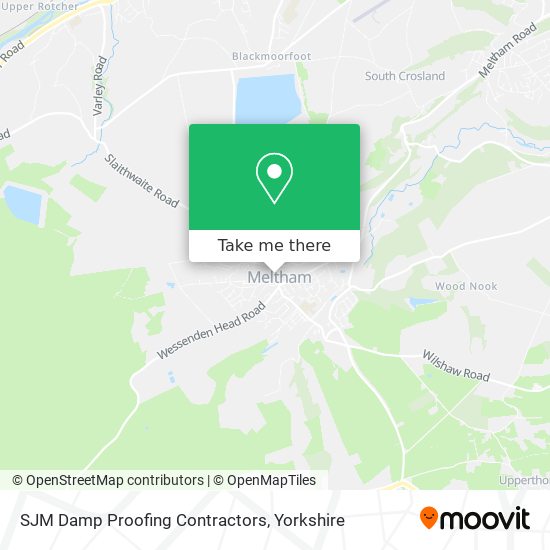 SJM Damp Proofing Contractors map