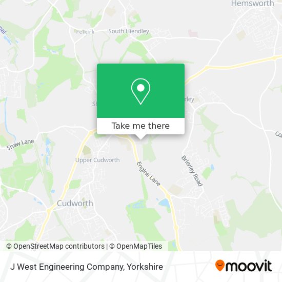 J West Engineering Company map